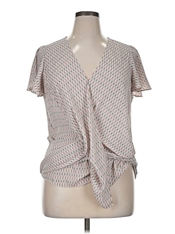 Trouve Short Sleeve Blouse (view 1)