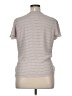 Trouve Gray Short Sleeve Blouse Size XL - photo 2