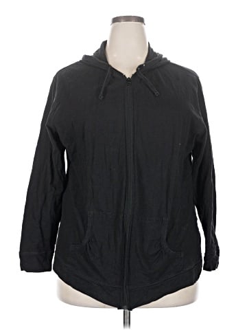 Just My Size Zip Up Hoodie (view 1)