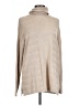 August Silk Tan Turtleneck Sweater Size L - photo 1