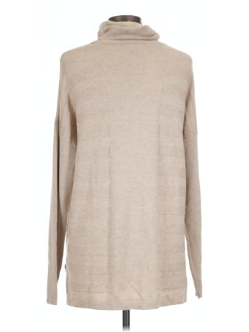 August Silk Turtleneck Sweater (view 2)