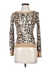 Express Outlet Animal Print Tan Pullover Sweater Size XS - photo 1