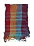 Unbranded Plaid Teal Red Scarf One size - photo 2