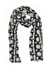 Unbranded Polka Dots Gray Black Scarf One size - photo 1