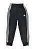 Adidas 100% Polyester Gray Track Pants Size 8 - photo 1