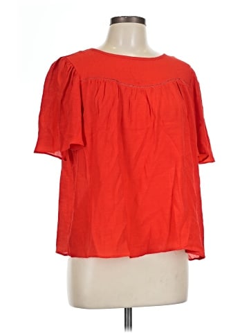 NANETTE Nanette Lepore Short Sleeve Blouse (view 1)