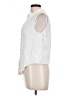 Intermix White Sleeveless Button-Down Shirt Size L - photo 5