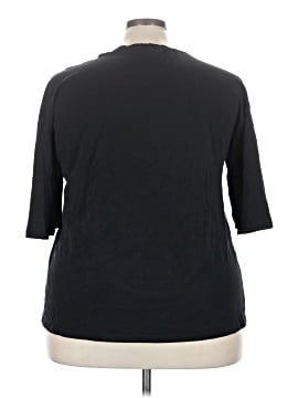 ELOQUII 3/4 Sleeve T-Shirt (view 2)