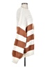Unbranded 100% Polyester Stripes Brown Pullover Sweater Size S - photo 4