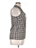 Ava Christine Gray Sleeveless Blouse Size XL - photo 4