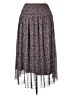 Max Studio Paisley Gray Casual Skirt Size 1X - photo 1