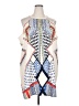 Venus 100% Polyester Graphic Ivory Casual Dress Size 2X - photo 1