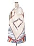 Venus 100% Polyester Graphic Ivory Casual Dress Size 2X - photo 5