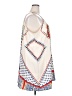Venus 100% Polyester Graphic Ivory Casual Dress Size 2X - photo 4