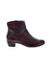 Ecco Burgundy Ankle Boots Size EU 39 - photo 1