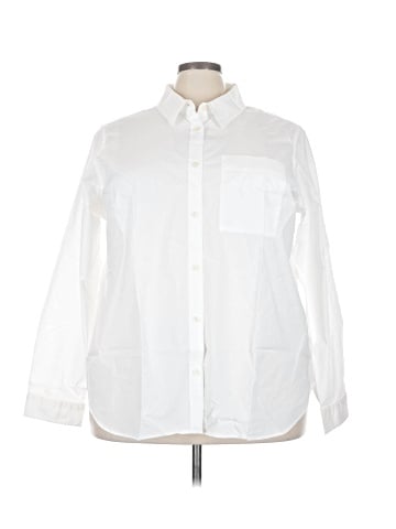 L.L.Bean Long Sleeve Button-Down Shirt (view 1)