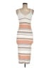 Willow & Wind Stripes Tan Casual Dress Size M - photo 1