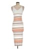 Willow & Wind Stripes Tan Casual Dress Size M - photo 2
