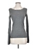 Express Gray Long Sleeve Top Size S (petite) - photo 1