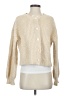 Unbranded 100% Polyester White Tan Cardigan Size S - photo 1