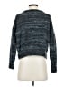 Free People Tweed Blue Pullover Sweater Size M - photo 2
