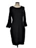 Calvin Klein Black Casual Dress Size L - photo 1