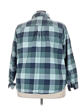 L.L.Bean Long Sleeve Button-Down Shirt (view 2)