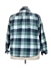 L.L.Bean Plaid Teal Long Sleeve Button-Down Shirt Size 3X - photo 2