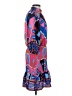 Jade 100% Polyester Print Blue Casual Dress Size XS - photo 4
