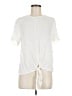 Fun2Fun Ivory Short Sleeve Top Size M - photo 1