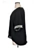 Xhilaration 100% Polyester Black 3/4 Sleeve Blouse Size XL - photo 5