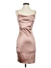 Leyva's Solid Gold Tan Cocktail Dress Size S - photo 1