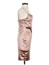 Leyva's Solid Gold Tan Cocktail Dress Size S - photo 4