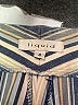 Liquid Stripes Blue Casual Pants Size 4 - photo 7