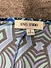 Jones Studio Print Teal Casual Dress Size 8 - photo 4