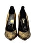 Delman Shoes Metallic Gold Heels Size 6 - photo 2