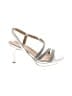 Naturalizer Metallic Silver Sandals Size 6 1/2 - photo 1