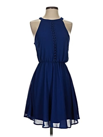 Blue Rain Casual Dress (view 1)