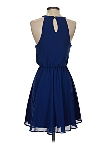 Blue Rain Casual Dress (view 2)