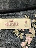 Hollister Floral Black Romper Size M - photo 4