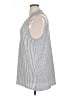 Max Studio Silver Sleeveless Blouse Size XL - photo 5