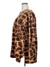 Bechamel Animal Print Brown Pullover Sweater Size 2X - photo 5