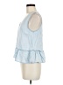 Rails 100% Lyocell Blue Sleeveless Blouse Size M - photo 5