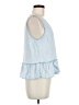 Rails 100% Lyocell Blue Sleeveless Blouse Size M - photo 4