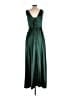 Unbranded 100% Polyester Green Cocktail Dress Size 14 - photo 2
