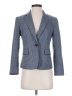 Ann Taylor Houndstooth Blue Blazer Size 2 - photo 1