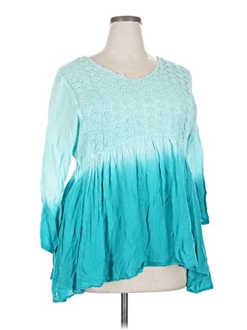 Cal Style Long Sleeve Blouse (view 1)