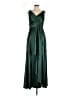 Unbranded 100% Polyester Green Cocktail Dress Size 14 - photo 1