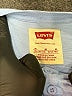 Levi's 100% Cotton Blue Short Sleeve Henley Size M (youth) - photo 3
