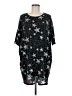 Lularoe Stars Black 3/4 Sleeve T-Shirt Size M - photo 1
